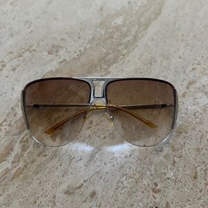 Marc Jacobs MJ049/S brown and silver sunglasses